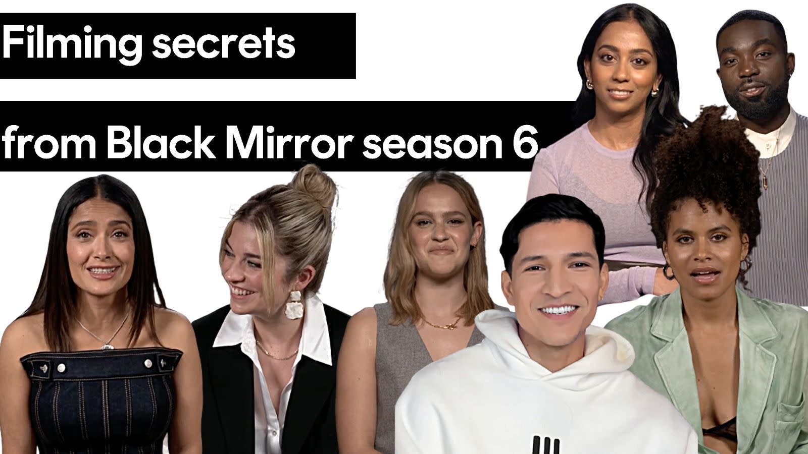 Salma Hayek & Annie Murphy Surprise 'Black Mirror' Fans At 'I Like