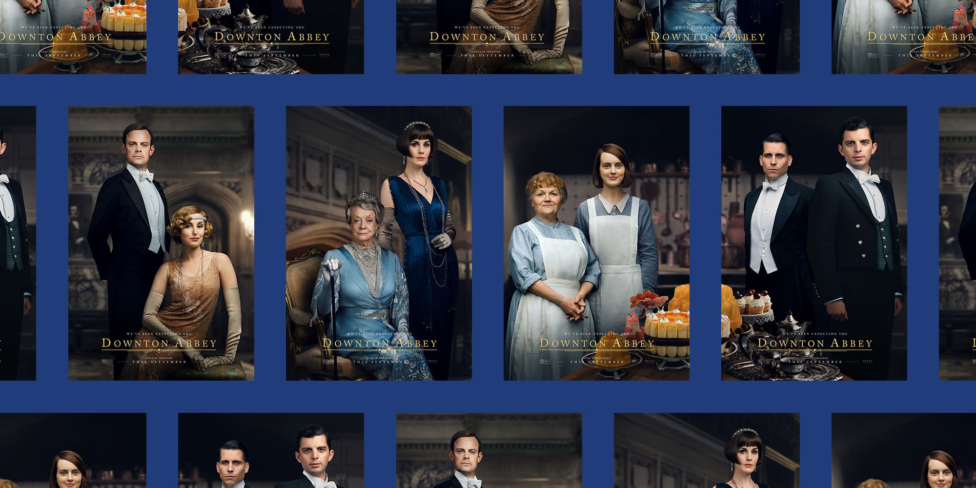 New Posters For The Downton Abbey Film Reveal Exactly Which Cast Members Are Returning