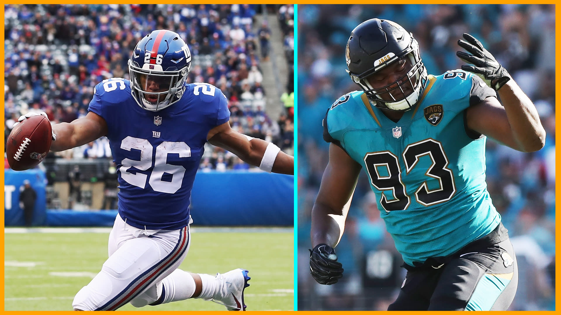 Calais Campbell on Saquon Barkley: This kid has something - NBC Sports