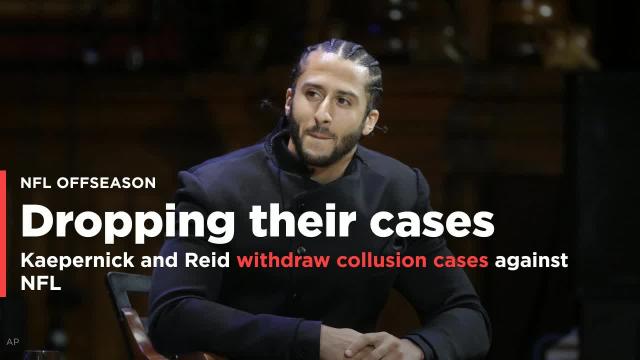 NFL reaches financial settlement with Colin Kaepernick, Eric Reid in collusion cases