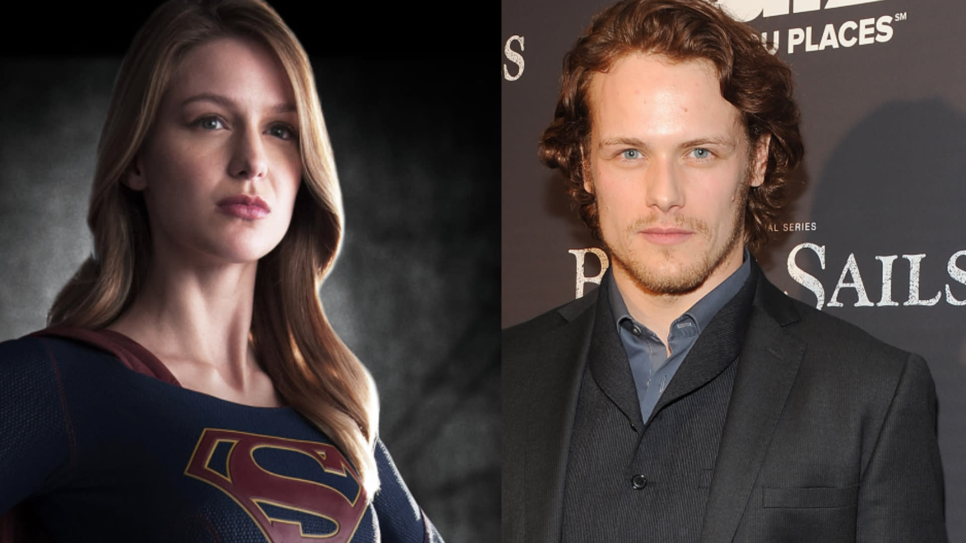 Supergirl’s Melissa Benoist And Outlander Star Sam Heughan