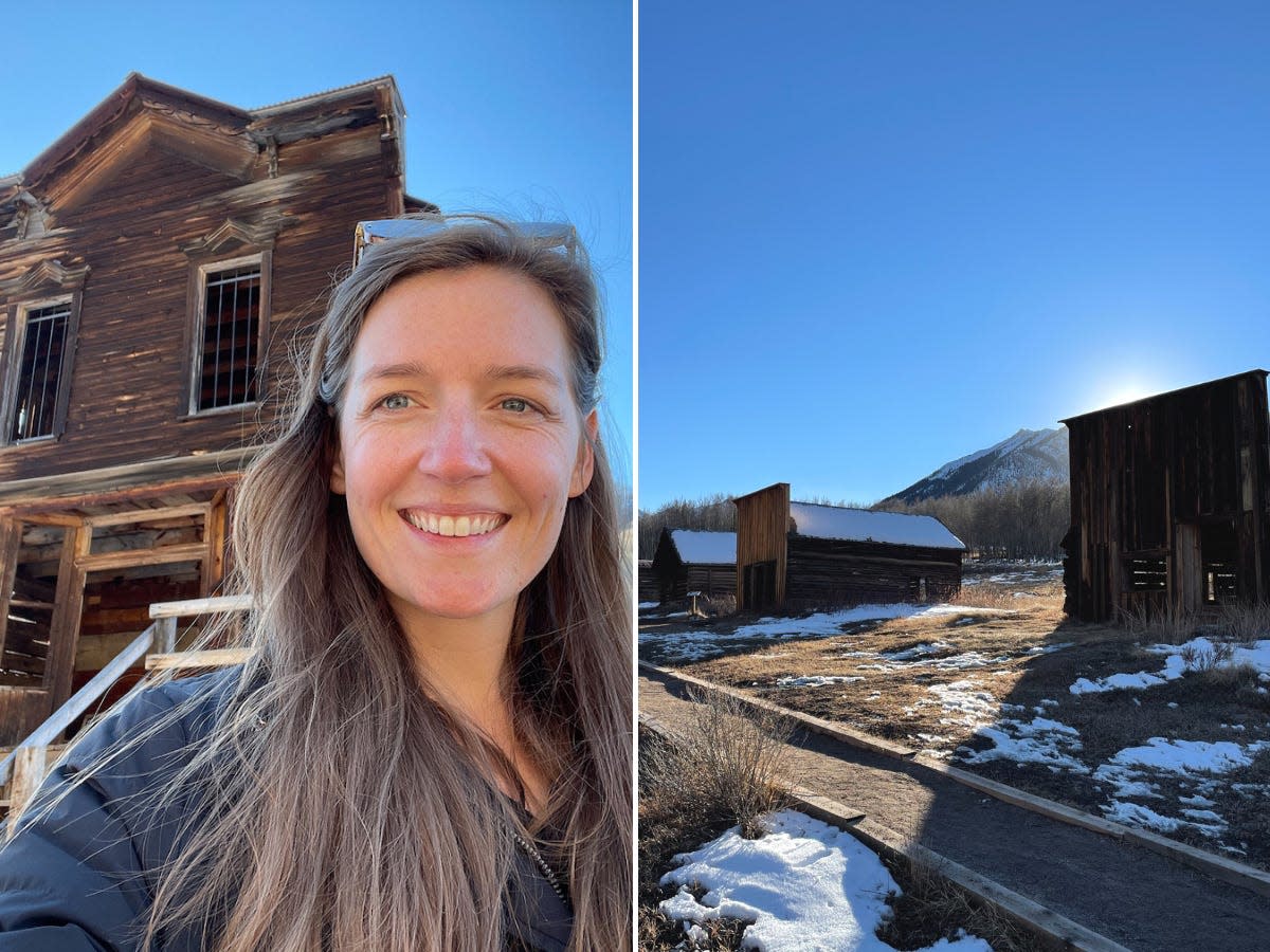 I toured a Colorado ghost town with eerie abandoned hotels, schools, and saloons..