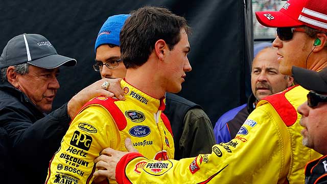 Logano, Hamlin Twitter battles are 'ridiculous'