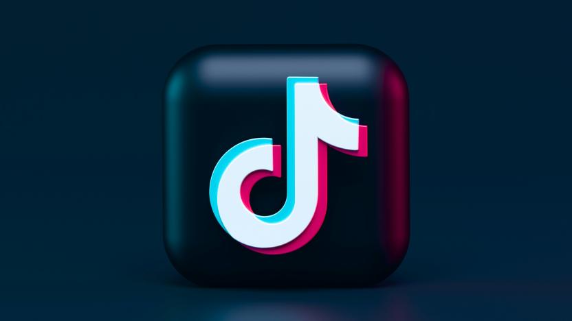 The TikTok logo.