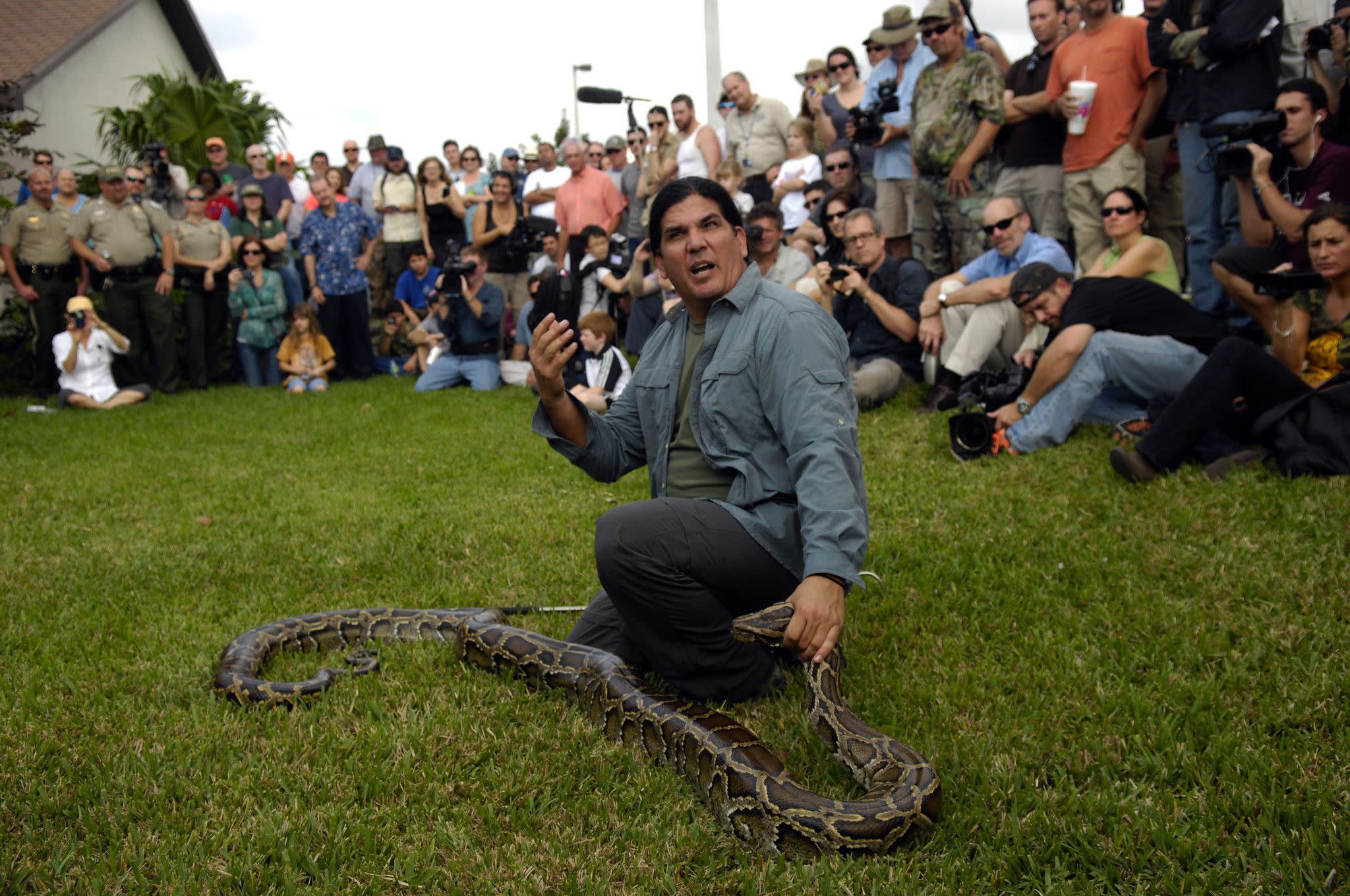 Record Breaking Python Killed In Florida Everglades Hunt 7948