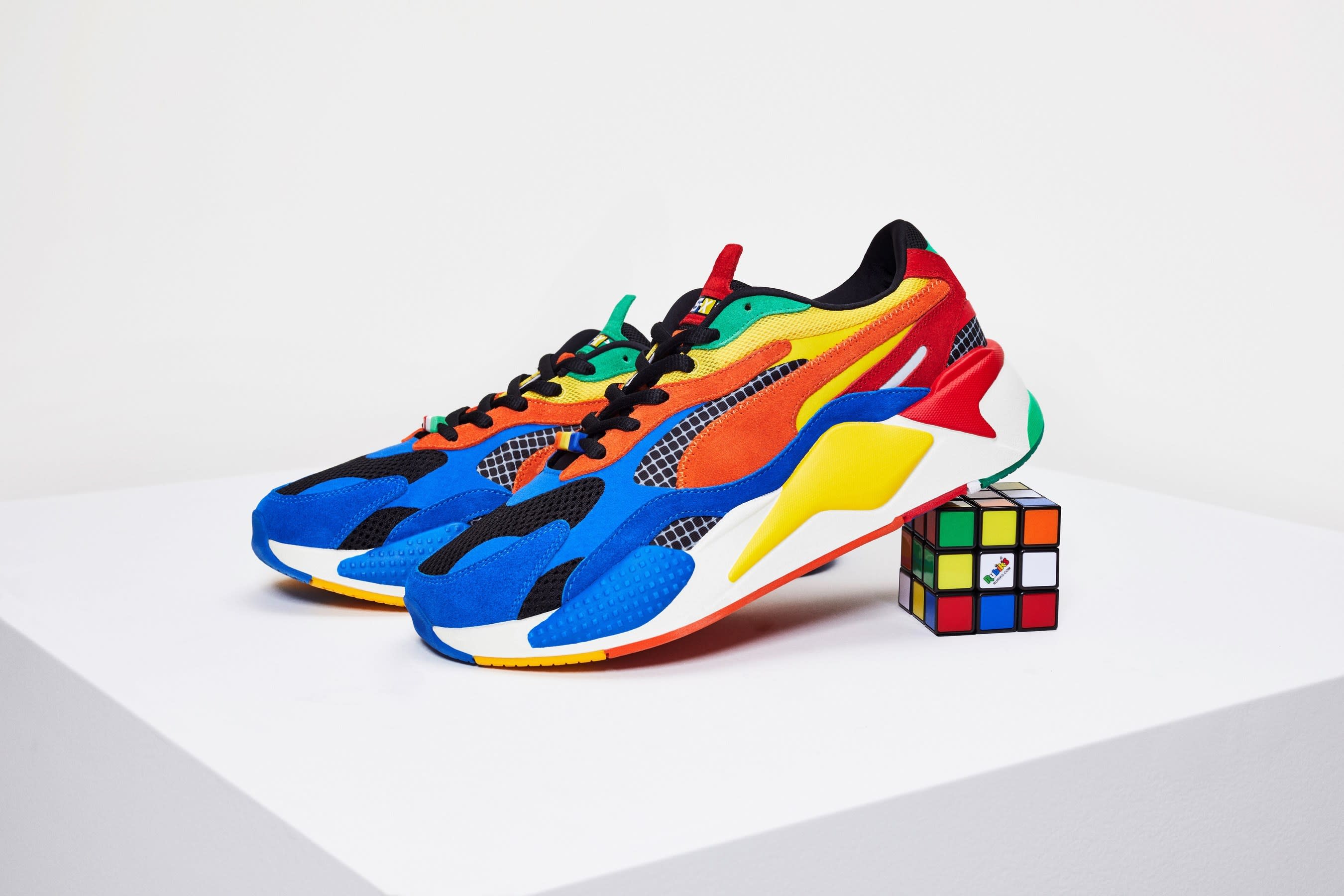 Puma and Rubik's have a colorful 