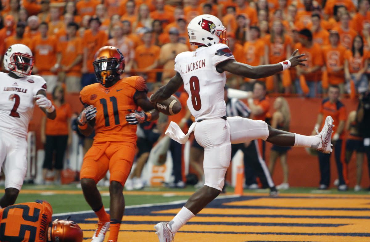 Louisville QB Lamar Jackson sets ACC record in win over Syracuse1200 x 784