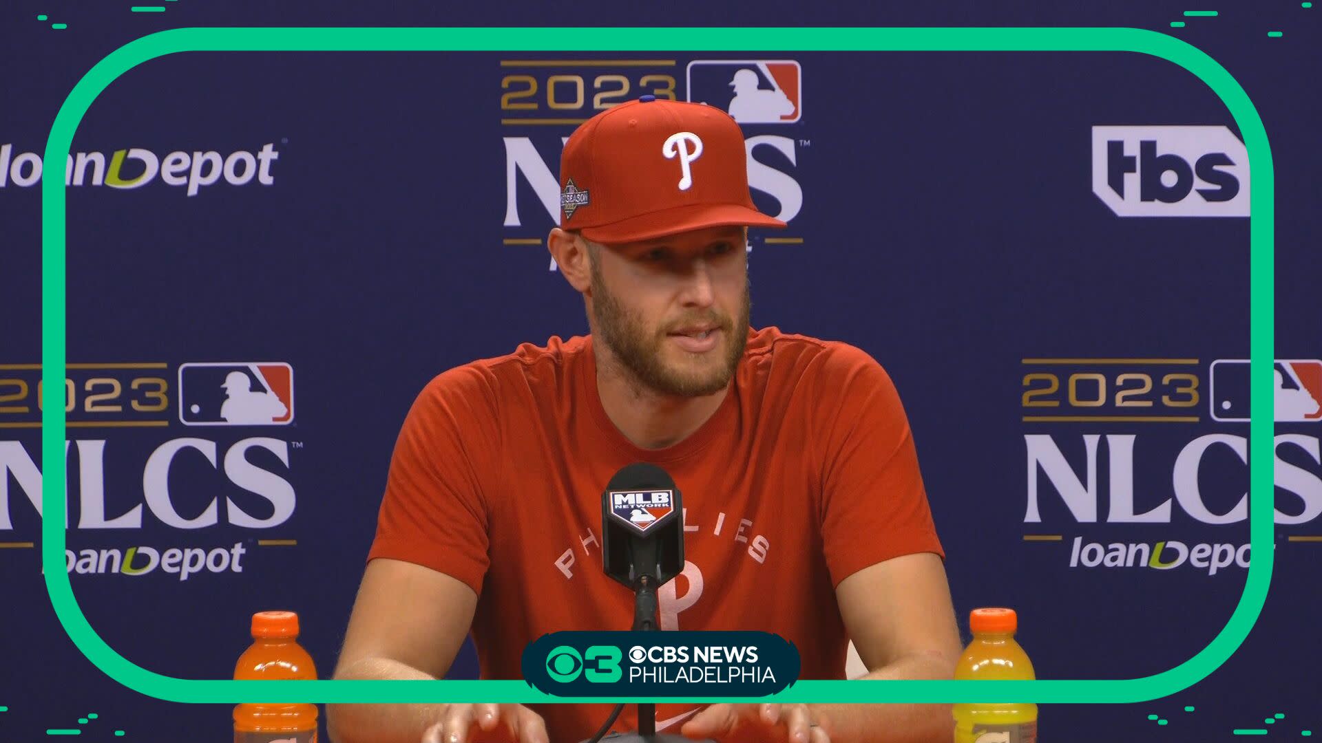 Philadelphia Phillies' Zack Wheeler to gets Game 1 start tonight in  National League Championship Series