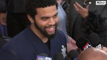 Caleb Williams is embracing the moment on the NFL Draft red carpet