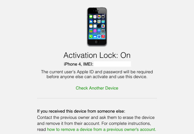 can you find apple id with imei