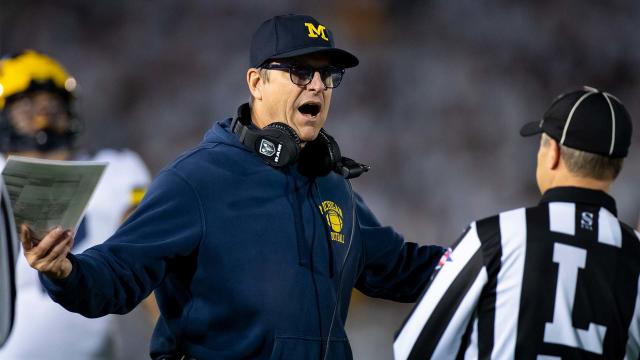 Jim Harbaugh and Michigan lose another big game, falling to Penn State