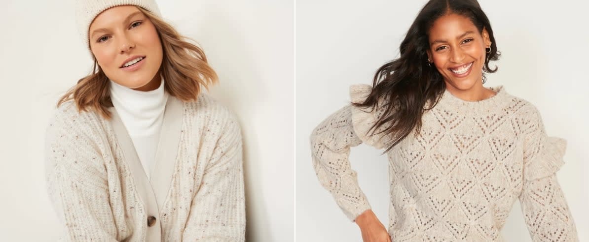 18 Scrumptious Sweaters From Old Navy That Pair Perfectly With Pumpkin Pie  This Season