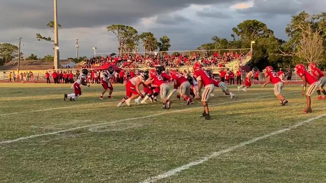 Highlights of spring football game between North Fort Myers and Port Charlotte