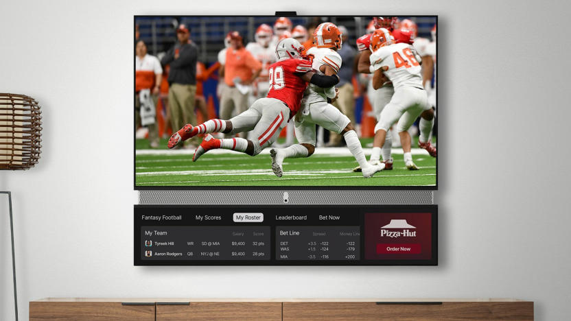 Telly free 4K TV with football