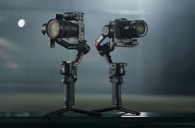 DJI's RS 4 gimbals support heavier cameras and extra accessories