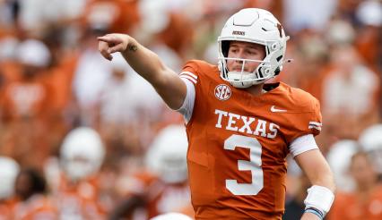 No. 1 Texas coach Steve Sarkisian announces that Quinn Ewers will start vs. No. 19 Oklahoma