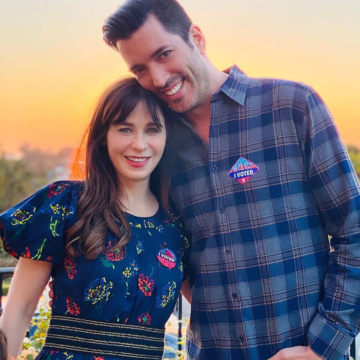 Zooey Deschanel storms over boyfriend Jonathan Scott and calls him her ‘2020 MVP’