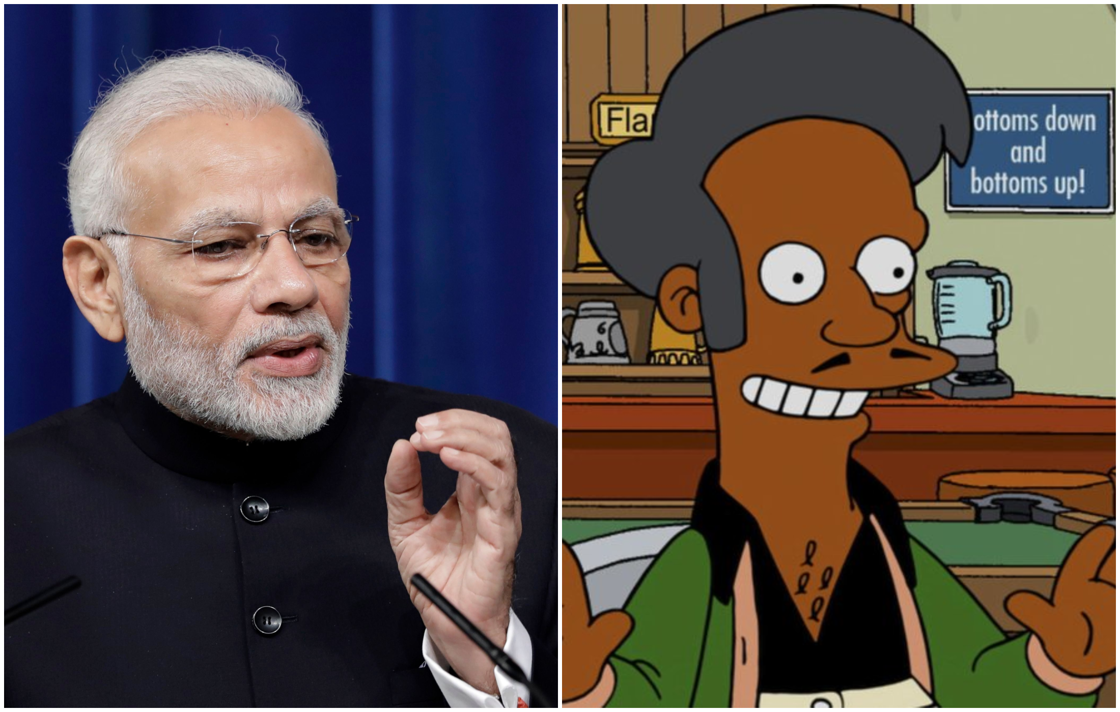 News Outlet Uses Image of Apu to Announce Indian PM’s G20 Arrival