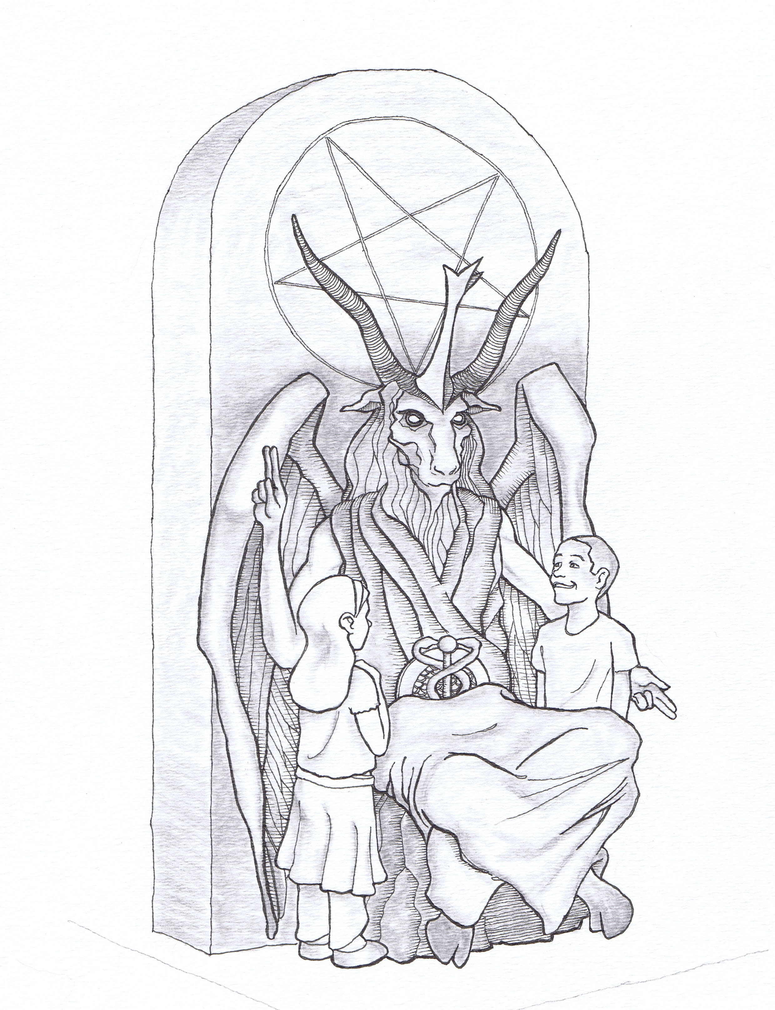 Group unveils Satan statue design for Oklahoma