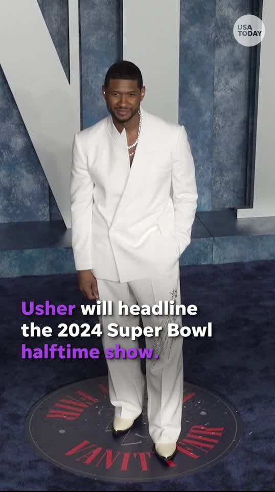 Usher confirmed as Super Bowl 2024 halftime show headliner: 'Honor