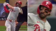 BRYCE GOES BOOM! Harper destroys a two-run home run in the first