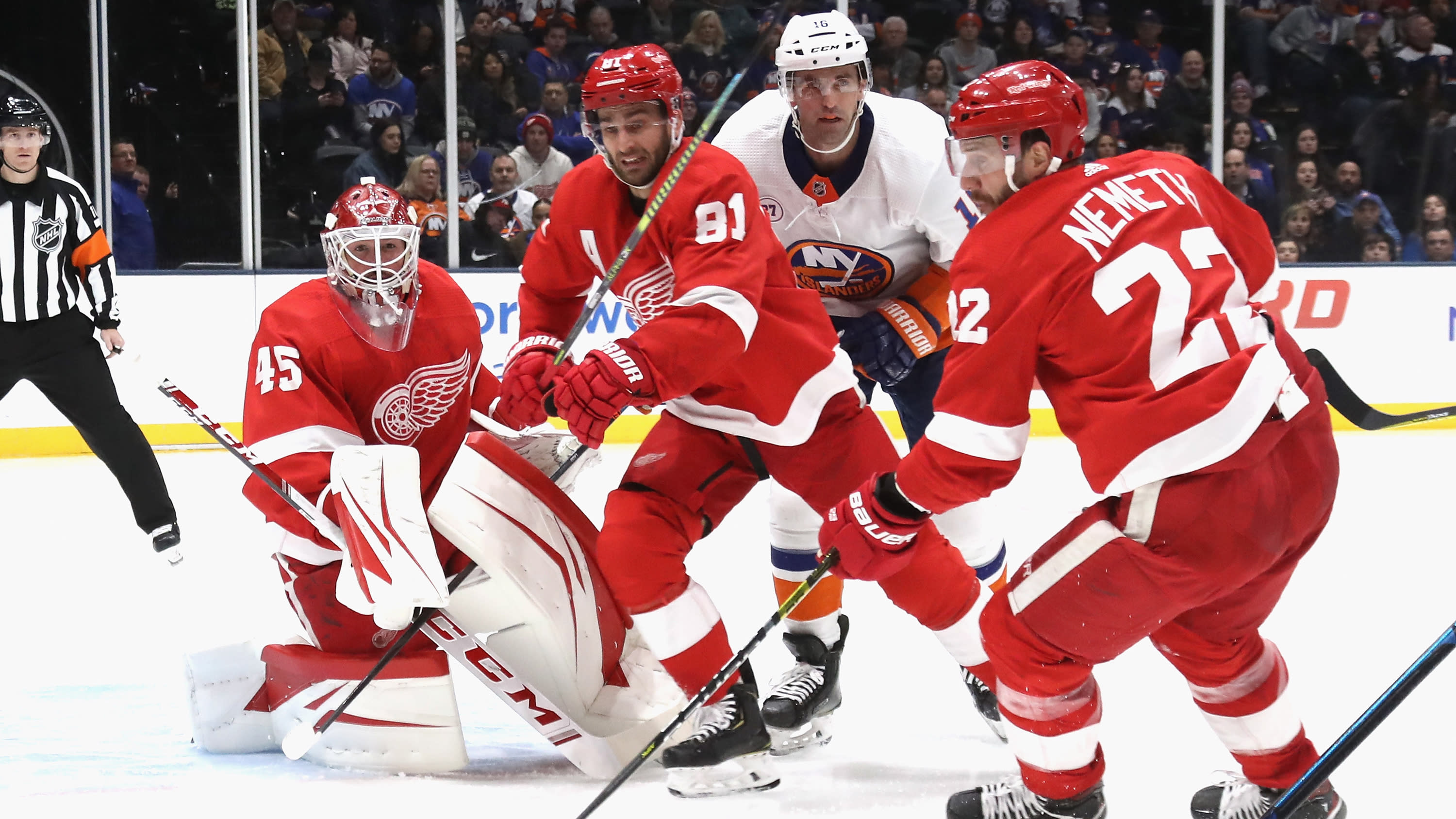 Red Wings become earliest team eliminated from playoffs since 1996