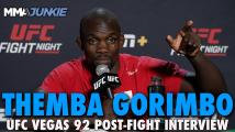Themba Gorimbo sees himself as realistic headliner for UFC Africa: ‘I’m a big inspiration’