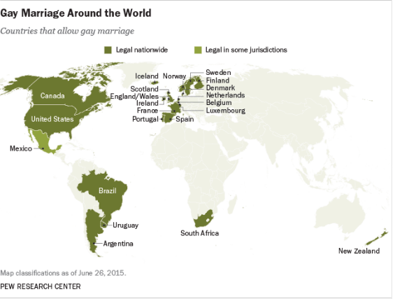 Same Sex Marriage By Country All The Places Where Gay Marriage Is Now 2110