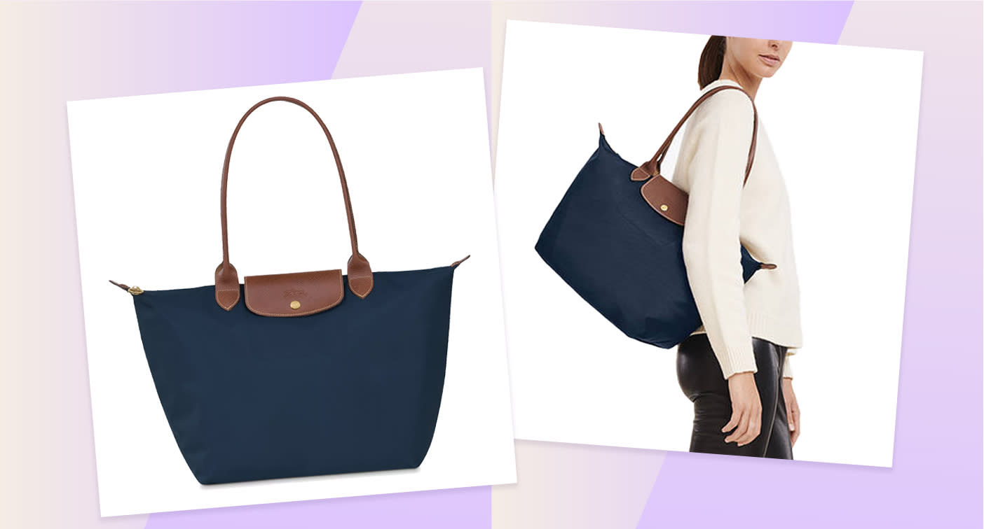 Longchamp's practical shoulder bag is a everyday staple you'll use for years to come