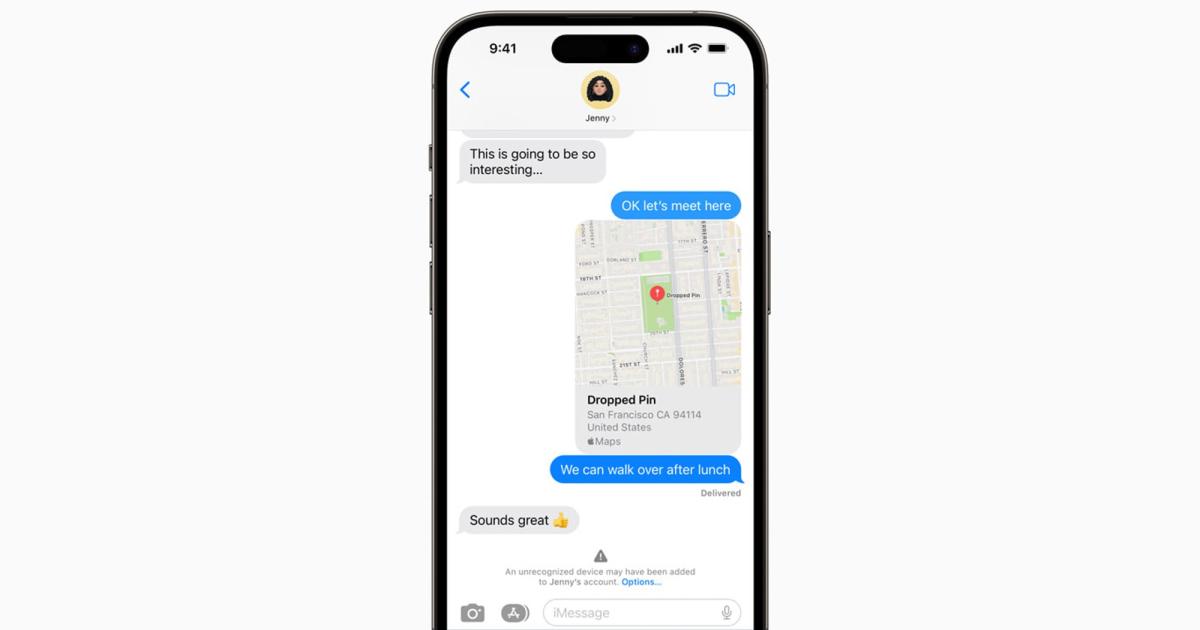 iMessage連絡先キーの確認は、iOS 16.6に同梱できます。