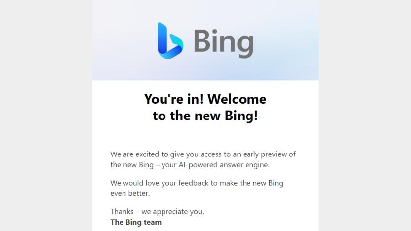 Bing appears to have removed the waiting list for its ChatGPT AI search 