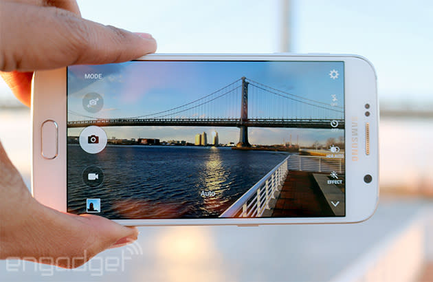 Samsung's Galaxy S6 uses 'several' different camera sensors