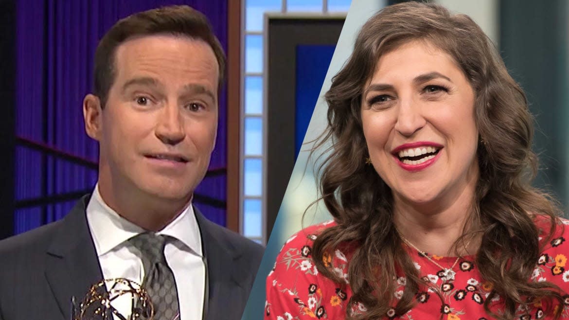 ‘Jeopardy’ is ingesteld om aan te kondigen dat Mike Richards en Mayim Bialik de hosttaken splitsen