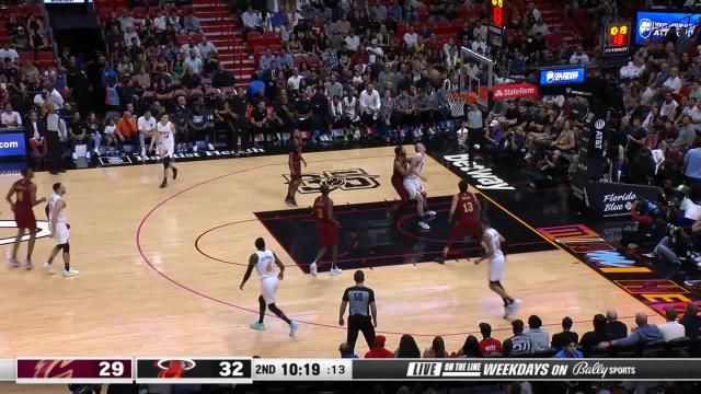 Lamar Stevens with a dunk vs the Miami Heat