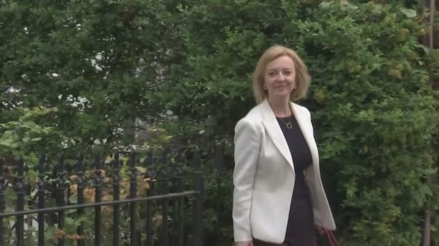 Liz Truss quitte sa maison londonienne après le succès d’un sondage