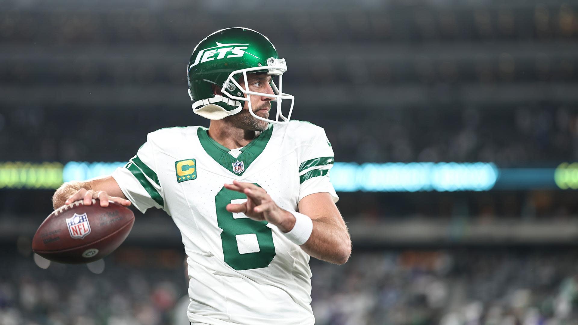 Jets QB Aaron Rodgers Shares Injury Update on Wild Pat McAfee