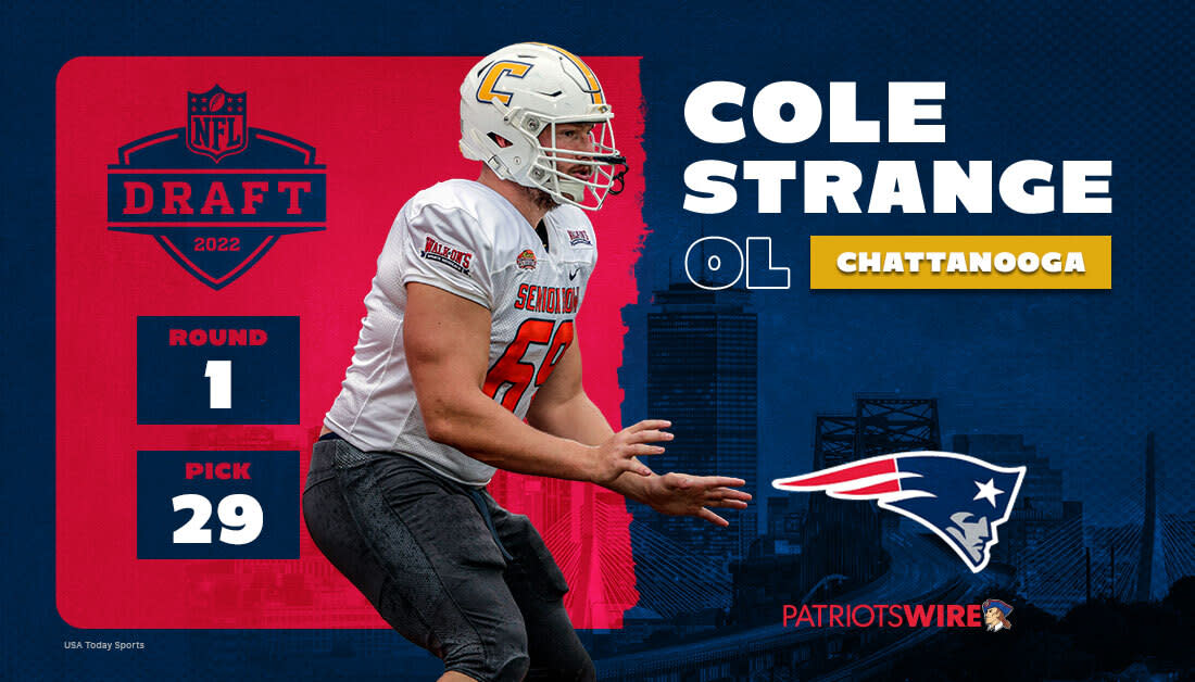 Who is Cole Strange? Get to know Patriots first-round pick, a guard from  Tennessee-Chattanooga 