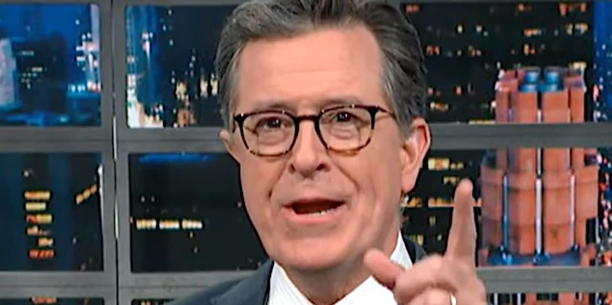 Stephen Colbert Spots The Tucker Carlson Moment Too Stupid To Ignore