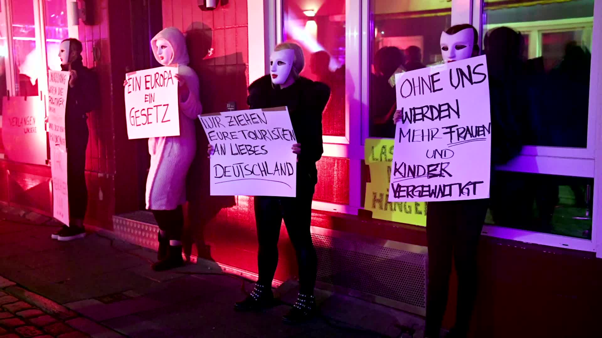 Sex Workers Demand Germanys Brothels Reopen Video 