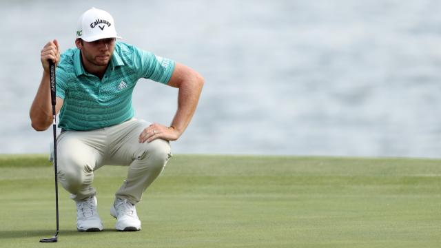 Sam Burns takes 36-hole lead at AT&T Byron Nelson