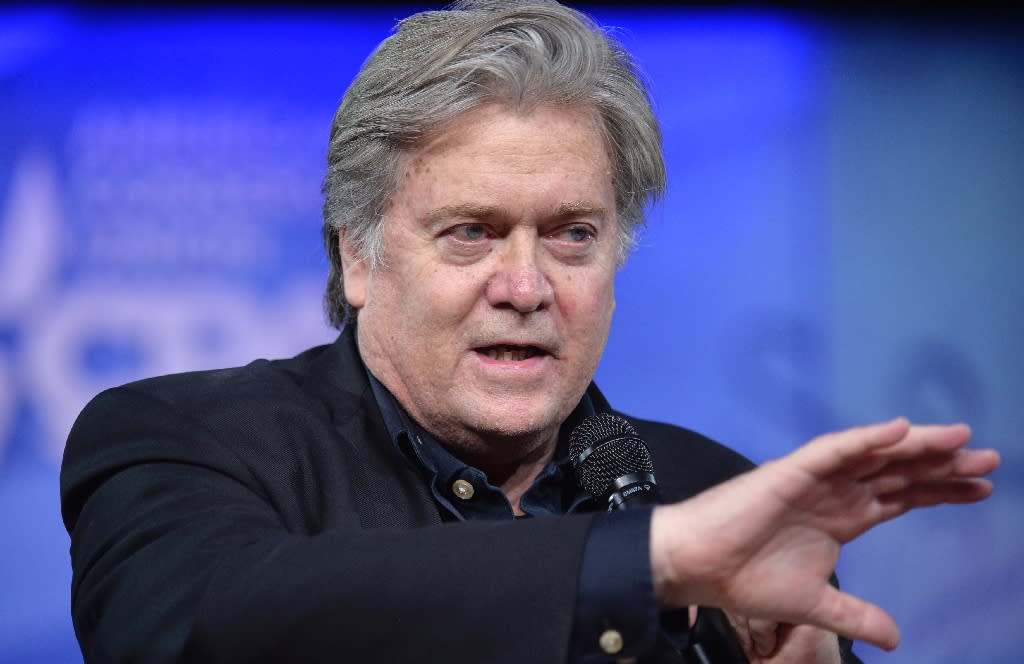 White House strategist Bannon: expect a daily &#39;fight&#39;