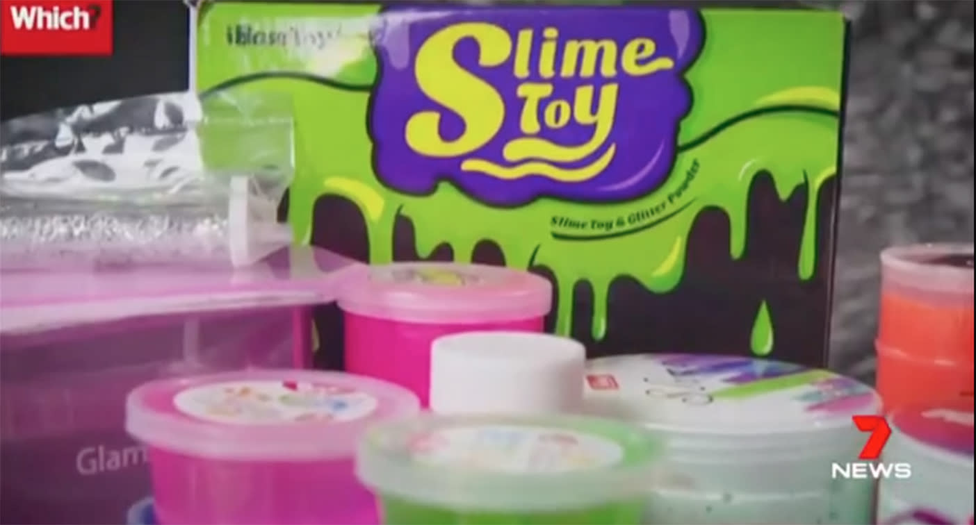 Warning to parents about ‘toxic’ slime toy