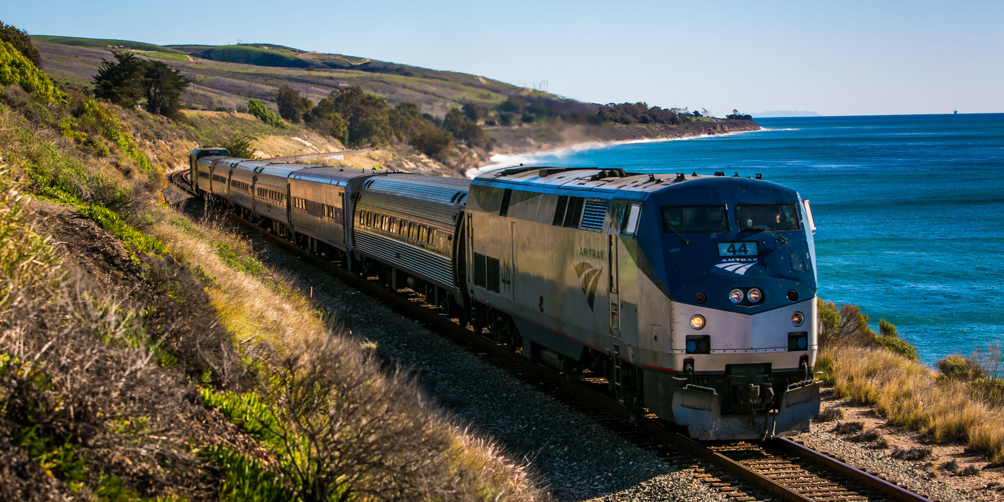 scenic train trips west coast
