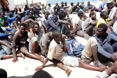 Rescued migrants tell of detention, beatings, slavery in Libya