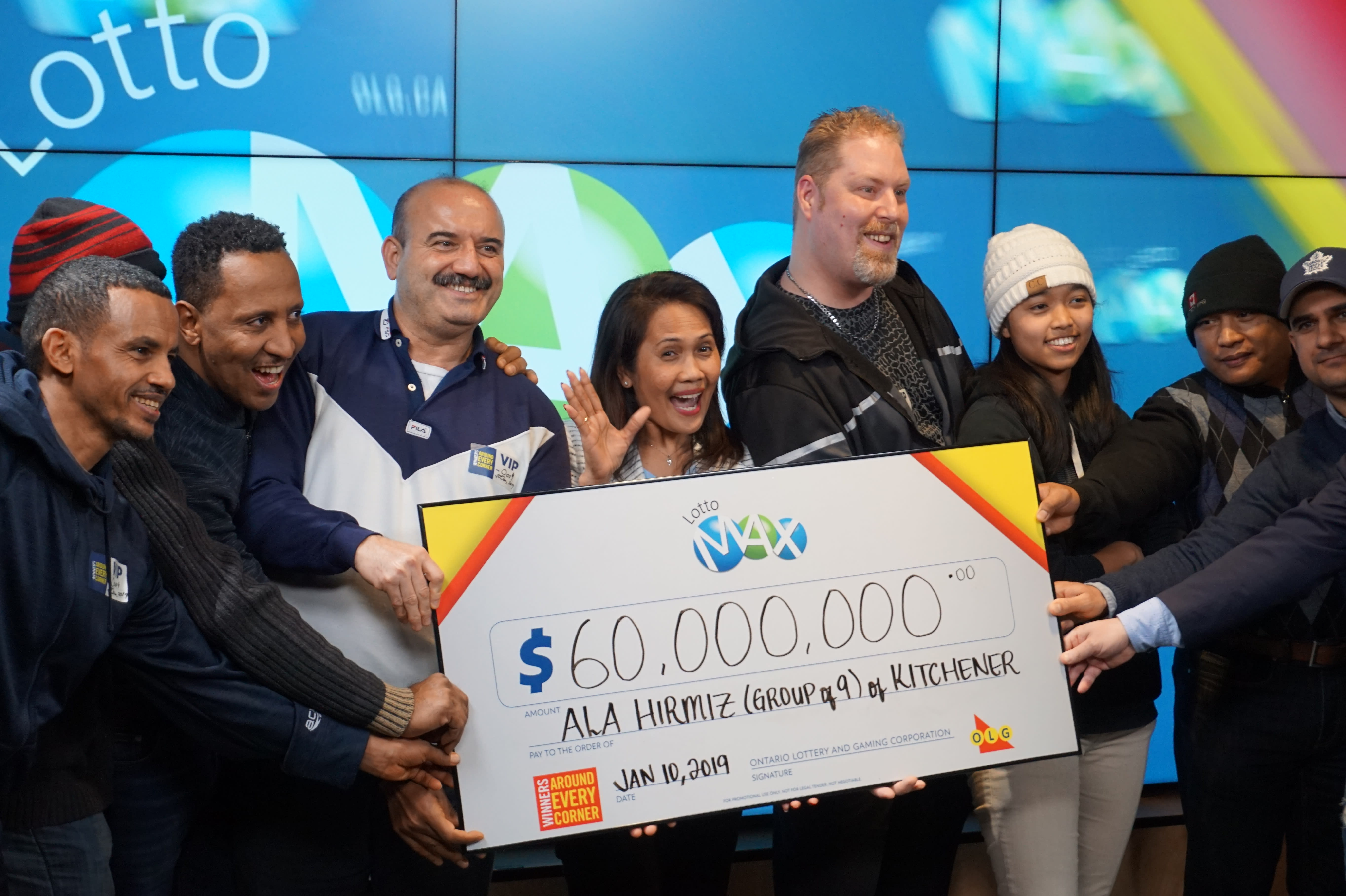 Markham caregiver wins $60-million Lotto Max jackpot