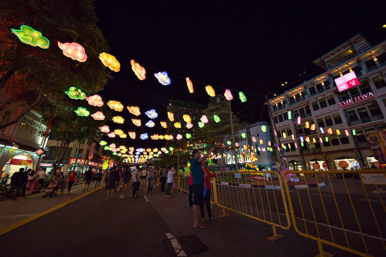 Chinatown lights up for MidAutumn festival