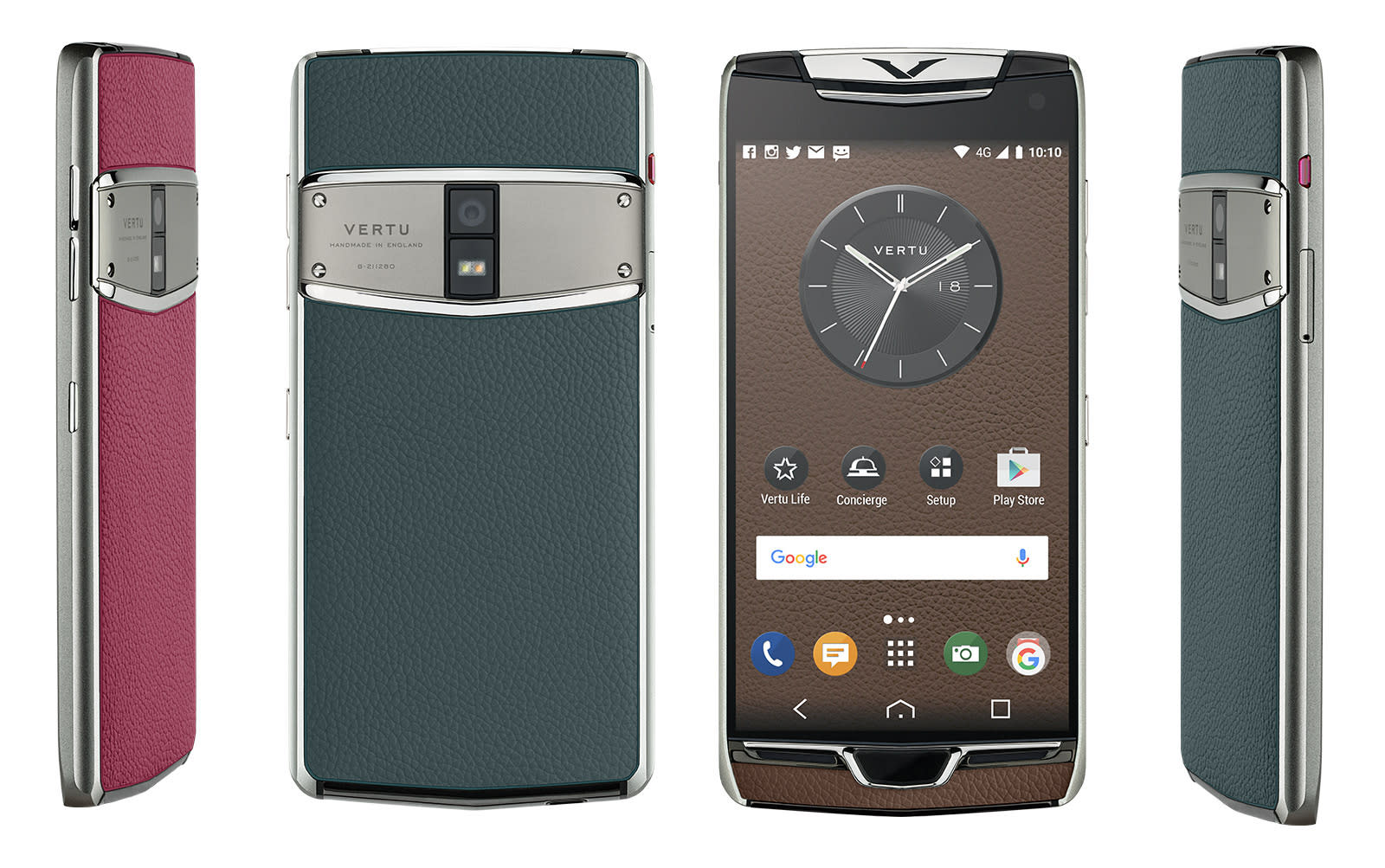 Vertu's latest luxury Android phone is built for jetsetters