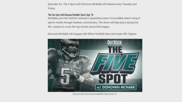 McNabb takes over, Sports