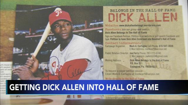 As the Phillies retire Dick Allen's number, he's still waiting on the Hall  of Fame