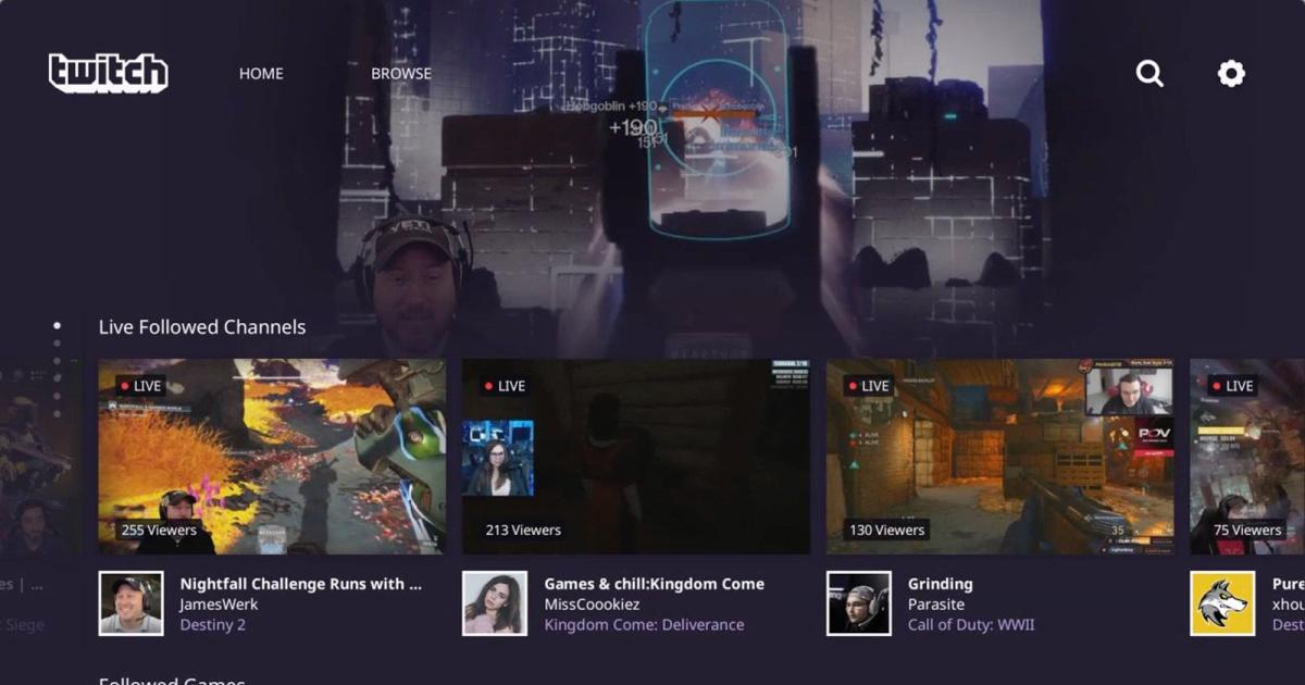 Twitch app for PS4 gets a much-needed interface makeover Engadget
